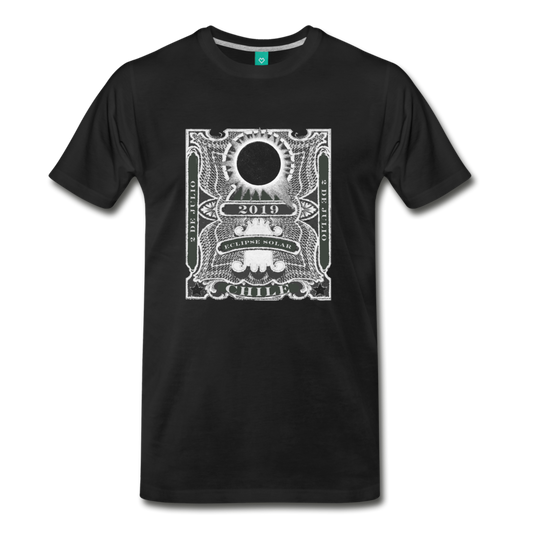 2019 Eclipse in Chile Men's Premium T-Shirt - black