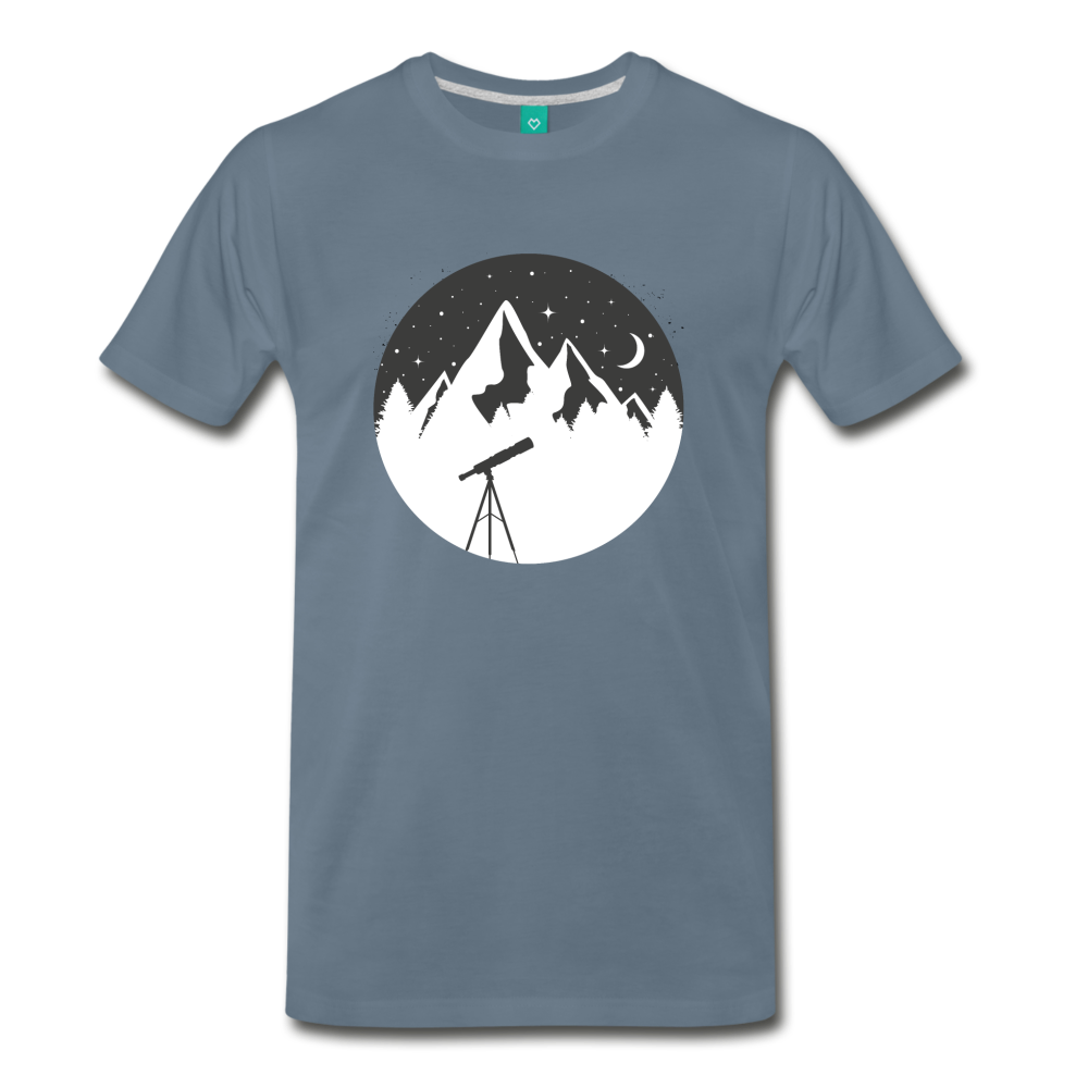 Men's Premium T-Shirt - steel blue
