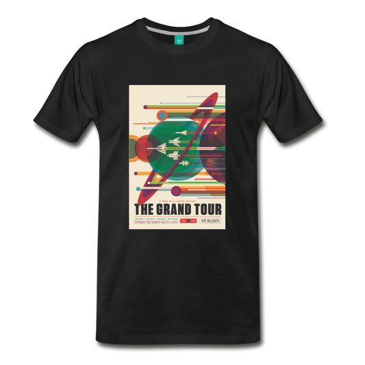 Visions of the Future: The Grand Tour Premium T-Shirt - black