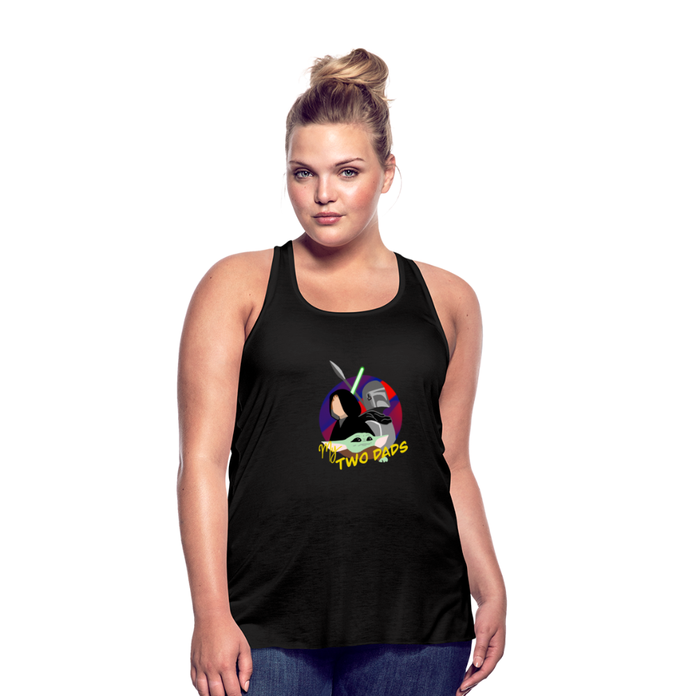 The Child My Two Dads - Women's Flowy Tank Top - black