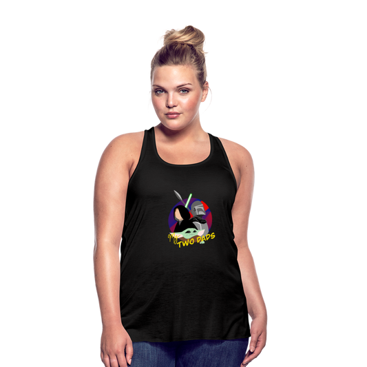 The Child My Two Dads - Women's Flowy Tank Top - black