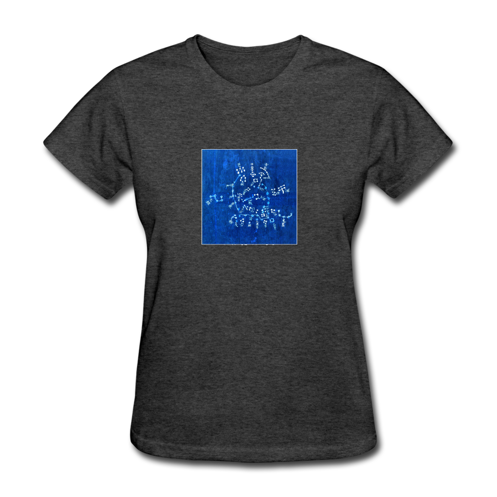 Women's T-Shirt - heather black