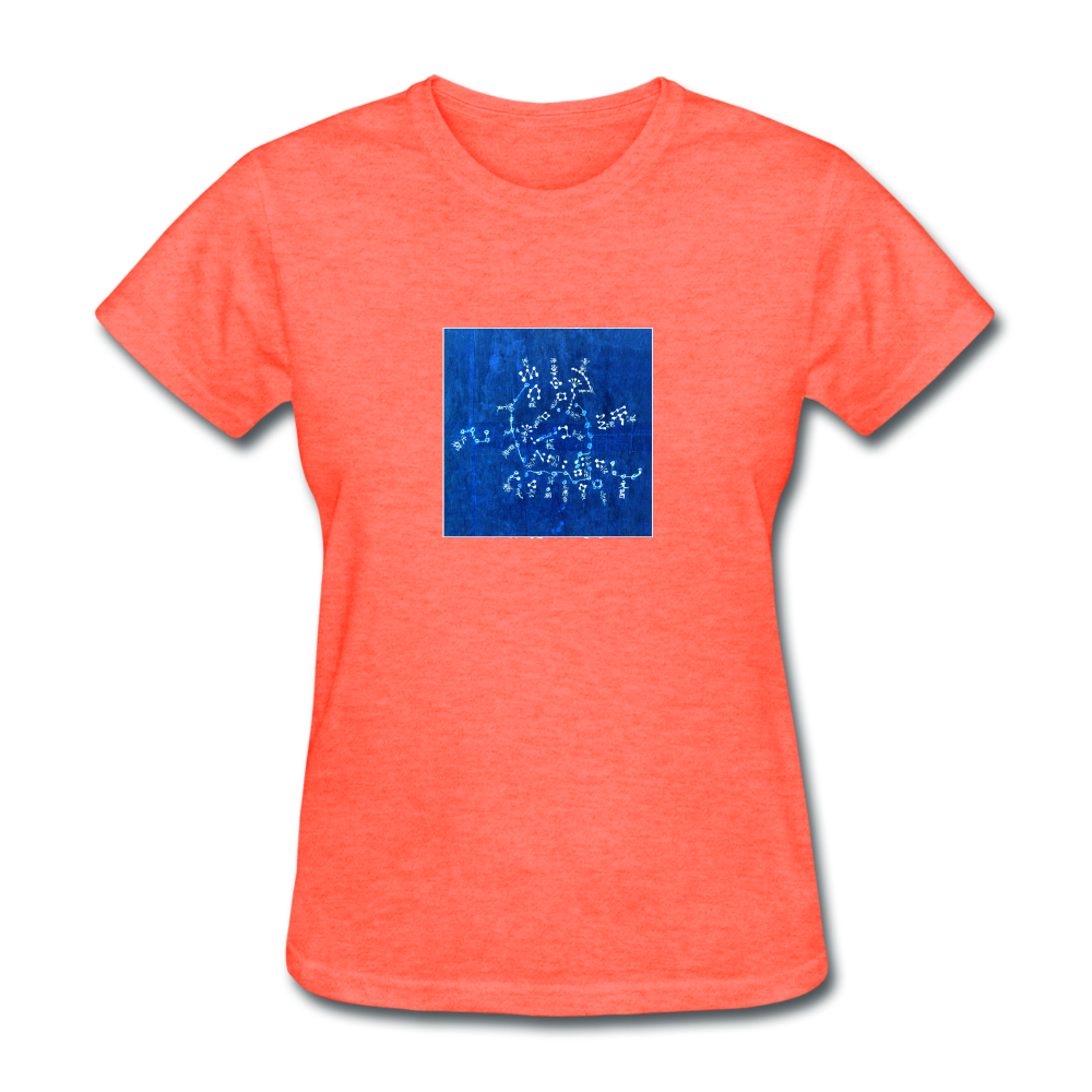 Women's T-Shirt - heather coral