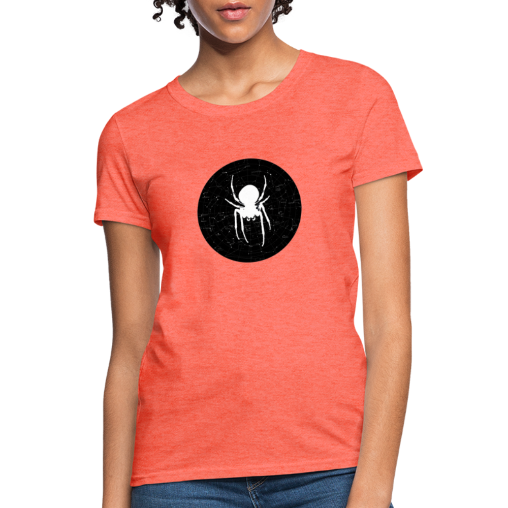 SPIDERNAUT Women's T-Shirt - heather coral