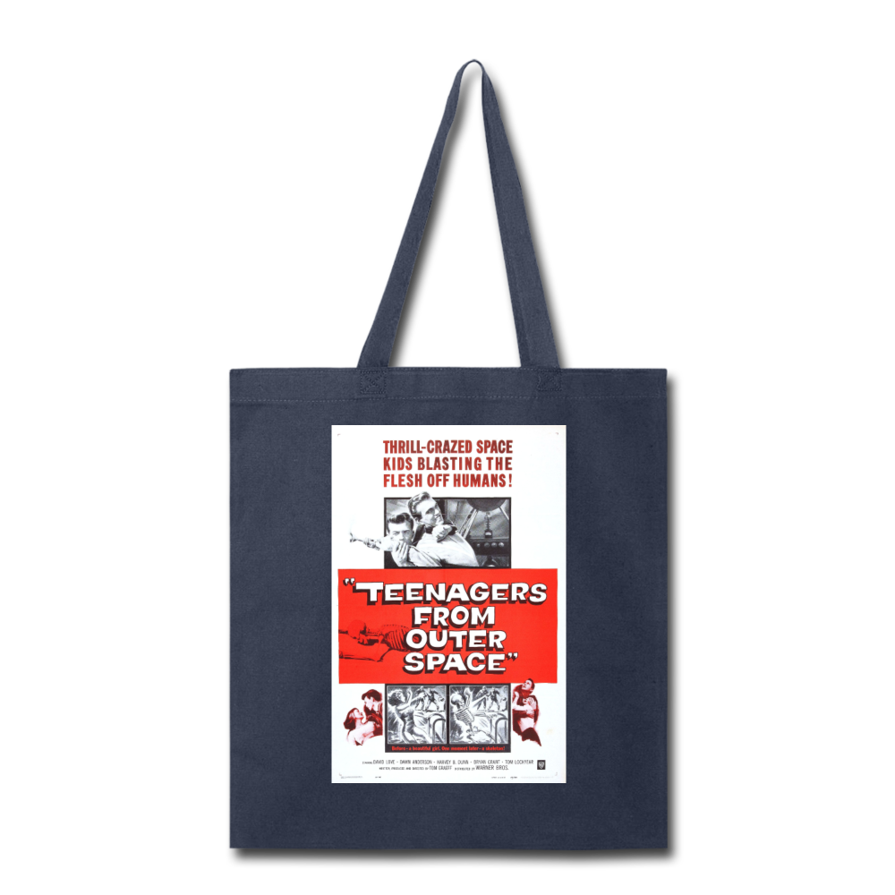 Teenagers from Outer Space - Tote Bag - navy