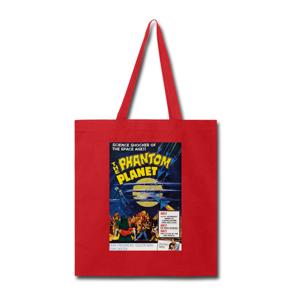 The Phantom Planet - Tote Bag - red