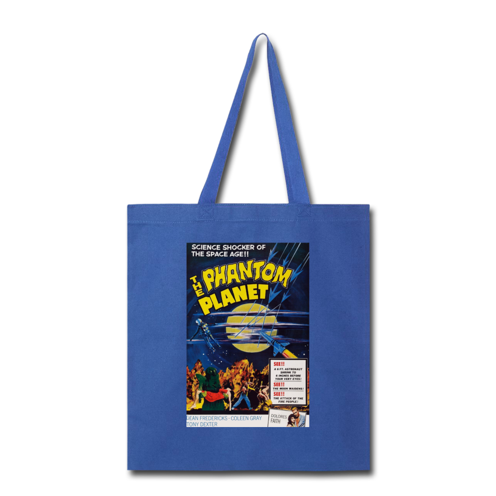 The Phantom Planet - Tote Bag - royal blue