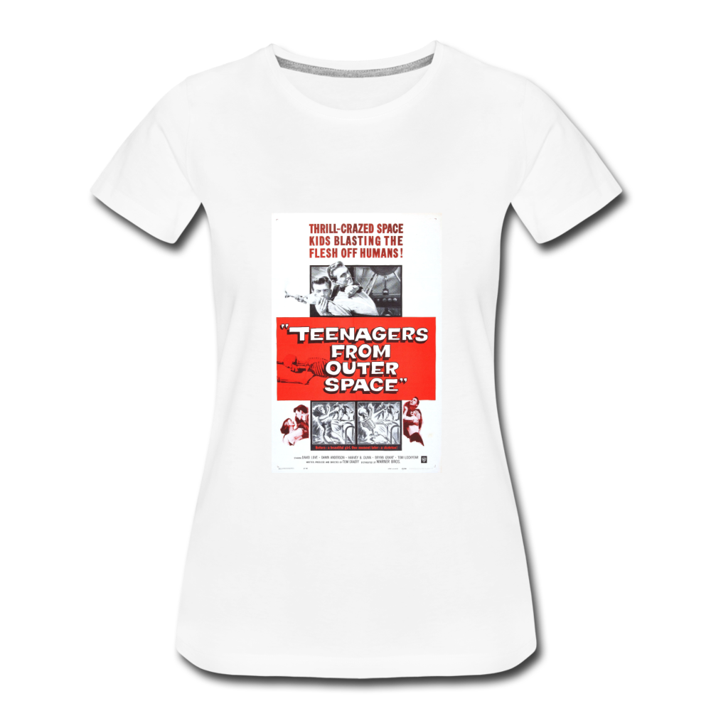 Teenagers From Space - Women’s Premium T-Shirt - white