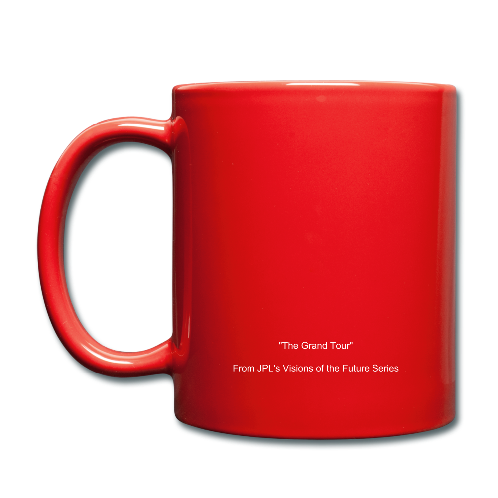 The Grand Tour Classic Coffee Mug - red