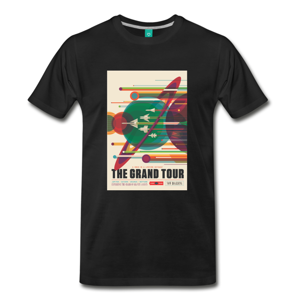 Visions of the Future: The Grand Tour Premium T-Shirt - black