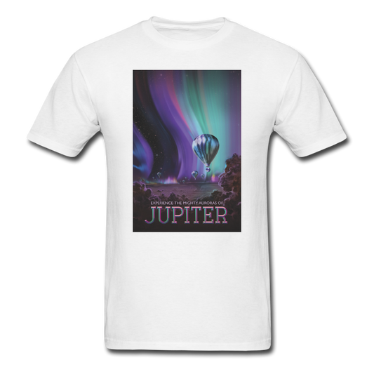 Visions of the Future: Jupiter Men's T-Shirt - white