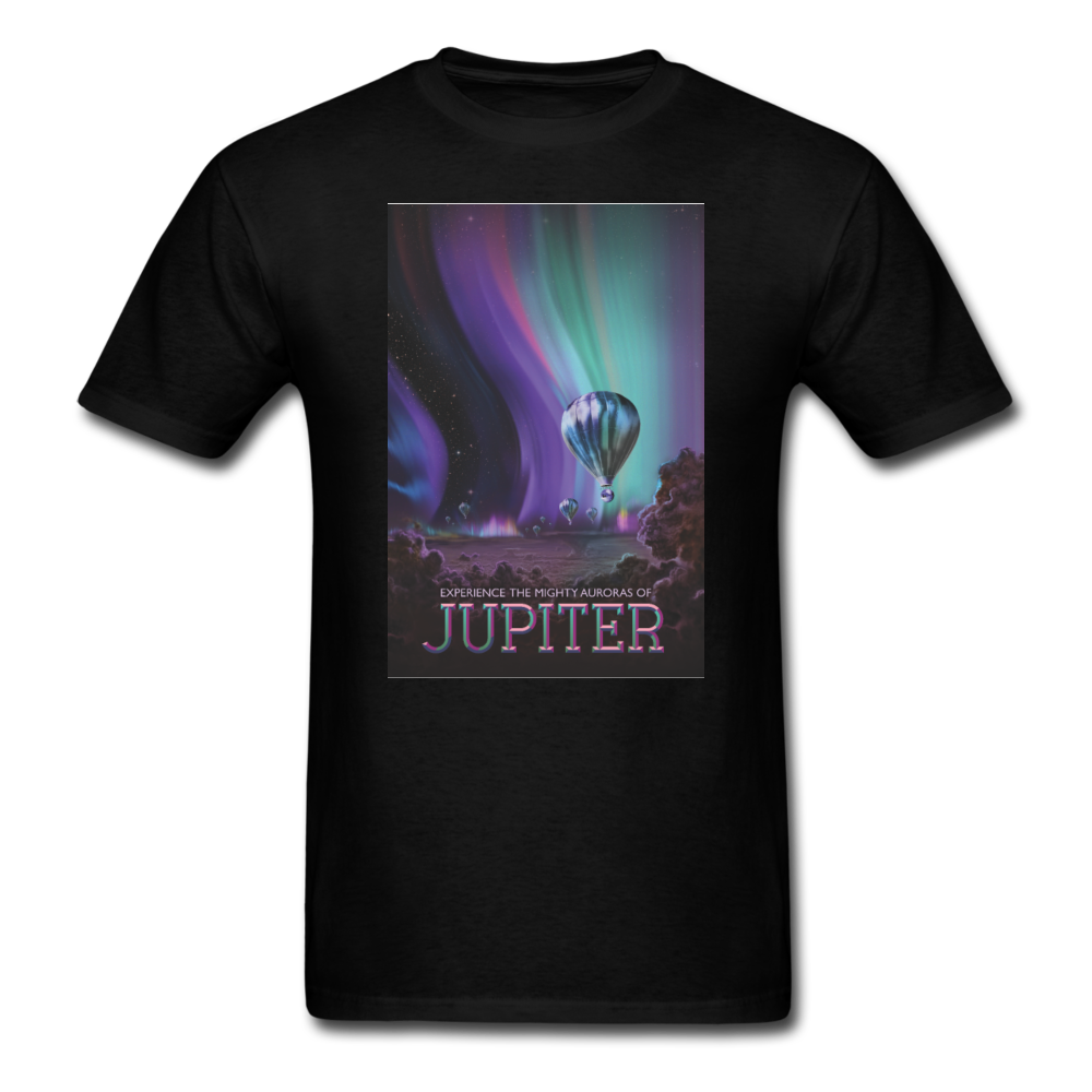 Visions of the Future: Jupiter Men's T-Shirt - black