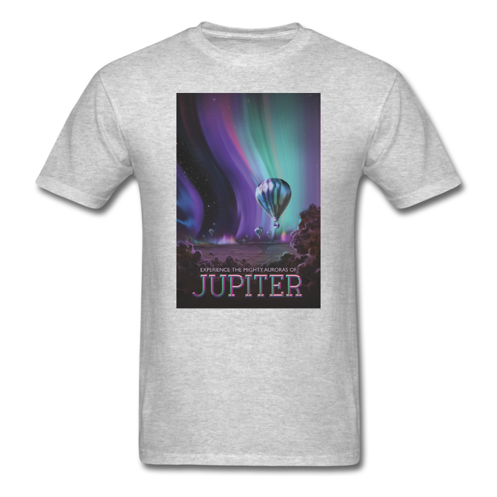 Visions of the Future: Jupiter Men's T-Shirt - heather gray