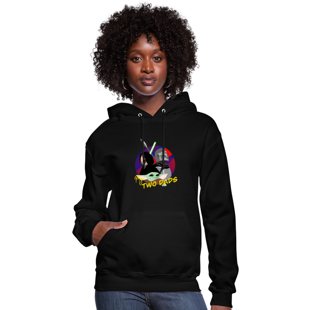 The Child My Two Dads Women's Hoodie - black