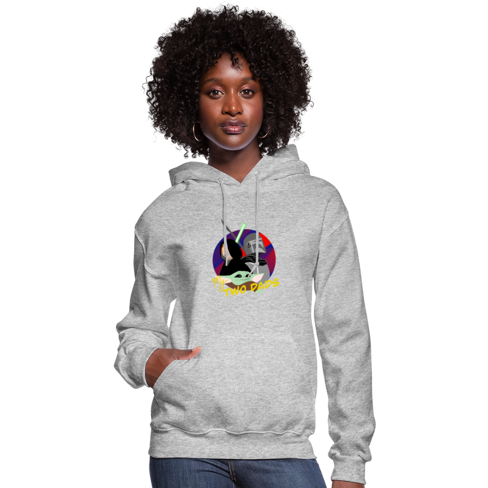 The Child My Two Dads Women's Hoodie - heather gray