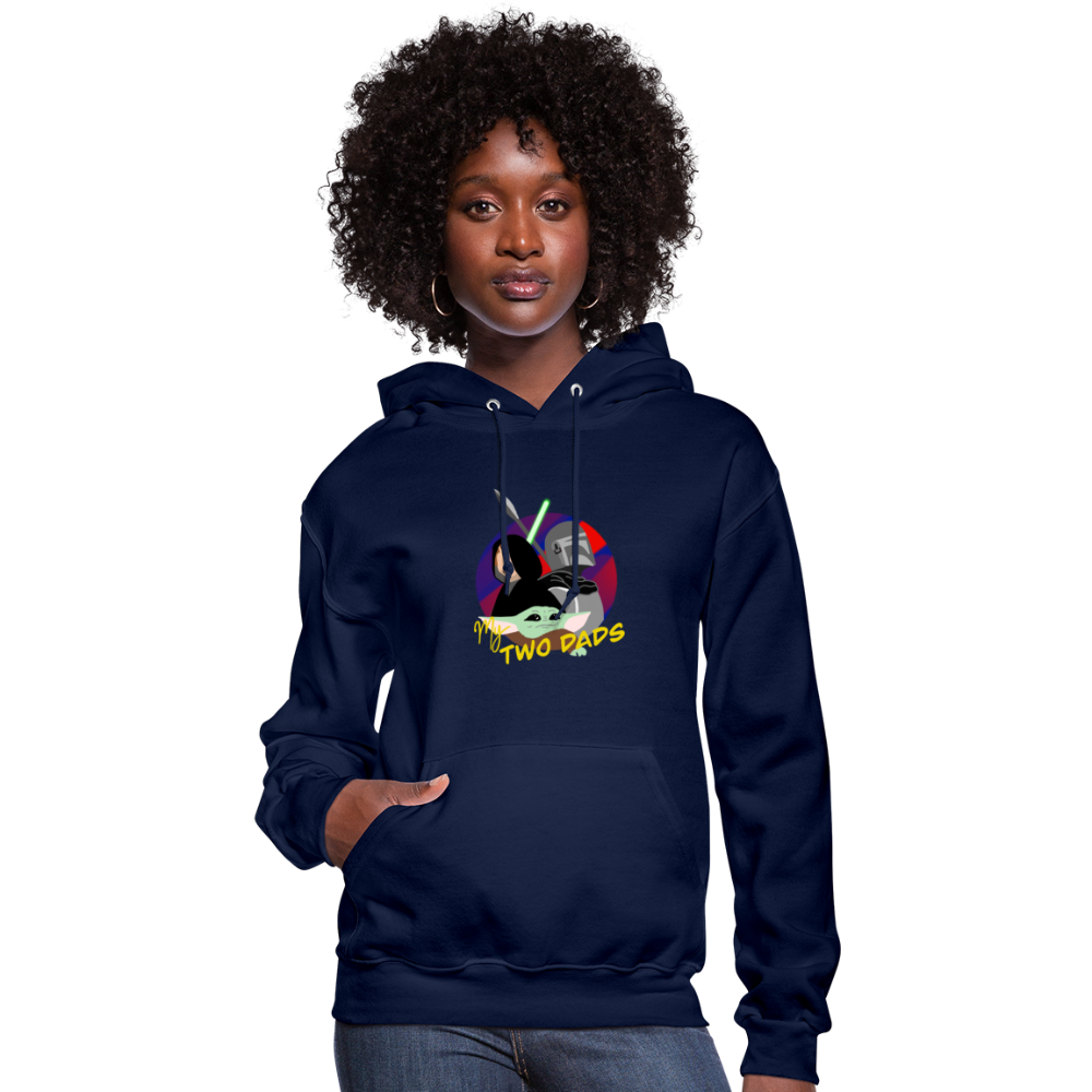The Child My Two Dads Women's Hoodie - navy