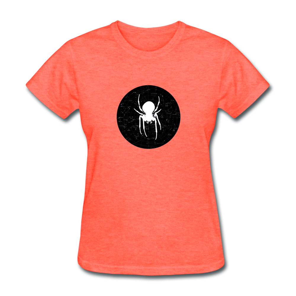 SPIDERNAUT Women's T-Shirt - heather coral