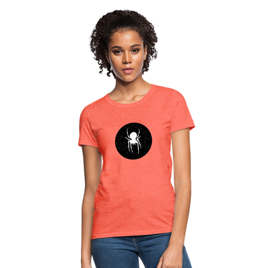 SPIDERNAUT Women's T-Shirt - heather coral