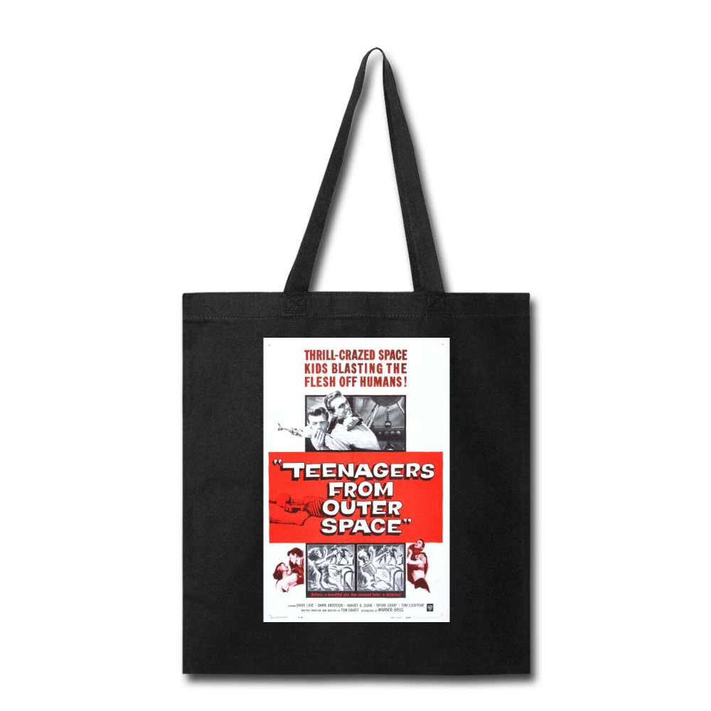 Teenagers from Outer Space - Tote Bag - black