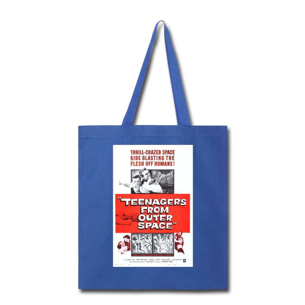 Teenagers from Outer Space - Tote Bag - royal blue