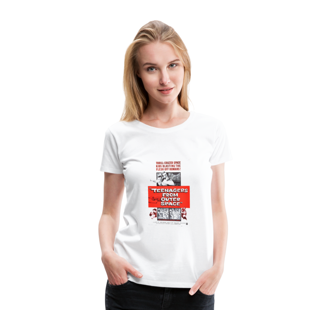 Teenagers From Space - Women’s Premium T-Shirt - white