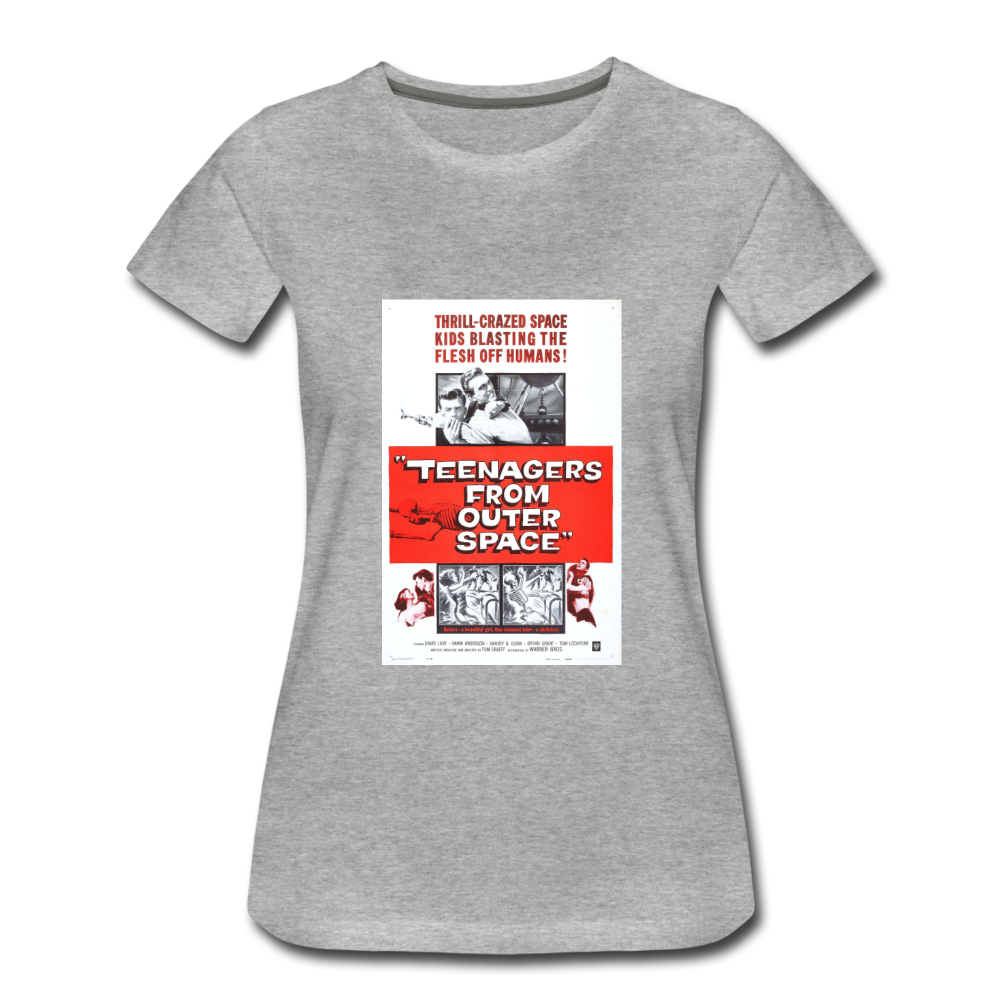 Teenagers From Space - Women’s Premium T-Shirt - heather gray
